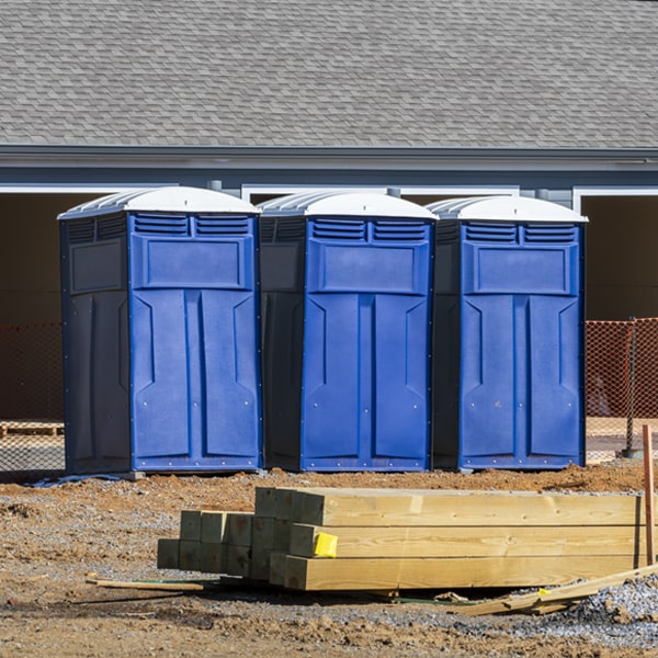 do you offer hand sanitizer dispensers inside the porta potties in Alpaugh California